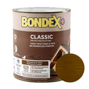 Embalagem do Bondex Classic Acetinado com a cor CASTANHO em destaque.