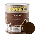Embalagem do Bondex Classic Acetinado com a cor MACASSAR em destaque.