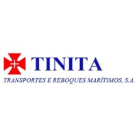 Logótipo da Tinita. Uma empresa de transportes e reboques marítimos que é cliente da Tintas e Pinturas. A Tintas e Pinturas é uma empresa que comercializa tintas e acessórios de pintura.