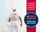 Selo de garantia da marca Pinturas Proa, que comprova que o produto é fabricado na Europa, mais concretamente em Espanha.