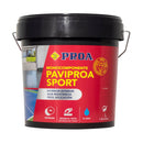 Embalagem da Tinta para Pavimentos Desportivos da Pinturas Proa. Esta tinta também é designada por PaviProa Sport.