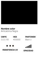 Spray Altas Temperaturas - Catálogo de Cores: Black