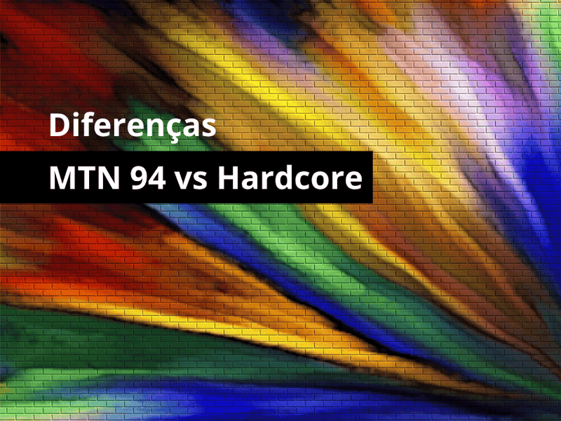 Mural artístico pintado com os sprays da Montana Colors. A imagem ilustra o artigo redigido pela Tintas e Pinturas onde se destacam as diferenças entre as gamas MTN 94 e Hardcore.