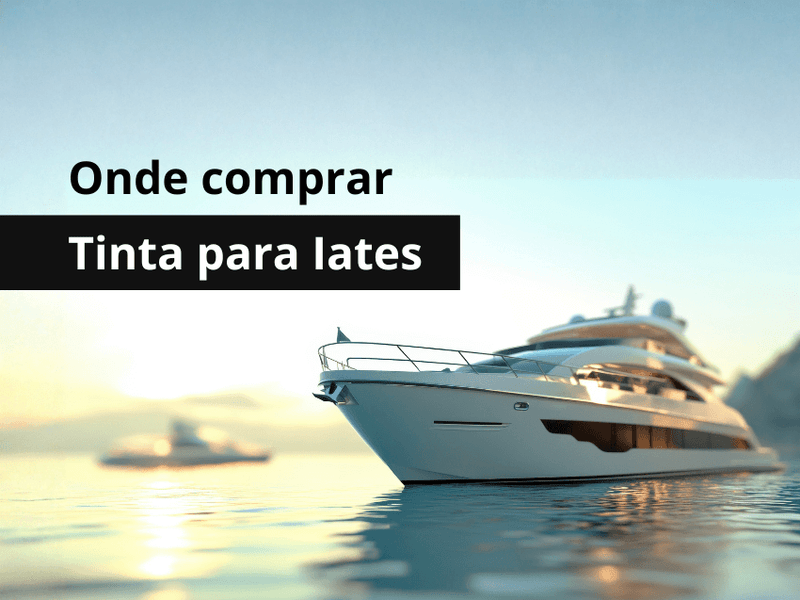 Luxuoso iate a navegar. A imagem ilustra o artigo ONDE COMPRAR TINTA PARA IATES EM PORTUGAL.