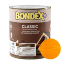 Embalagem do Bondex Classic Acetinado com a cor PINHO OREGON em destaque.