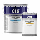 Embalagem do C-Floor Varnish E420 QS, o verniz epóxi para pavimentos da CIN Performance Coatings.