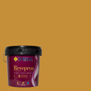 Embalagem da tinta para exteriores REVEPROA MATE SEDA sob um fundo que ilustra a cor CARRAL do catálogo de cores para fachadas da marca Pinturas Proa.