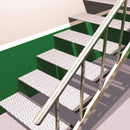 Ilustração de escadas ancoradas com o Ceys Taco Químico Poliéster. 