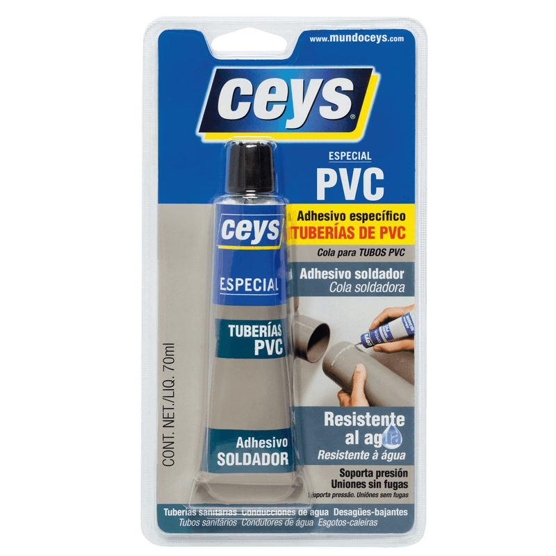 Embalagem do Cola Tubos PVC da Ceys.