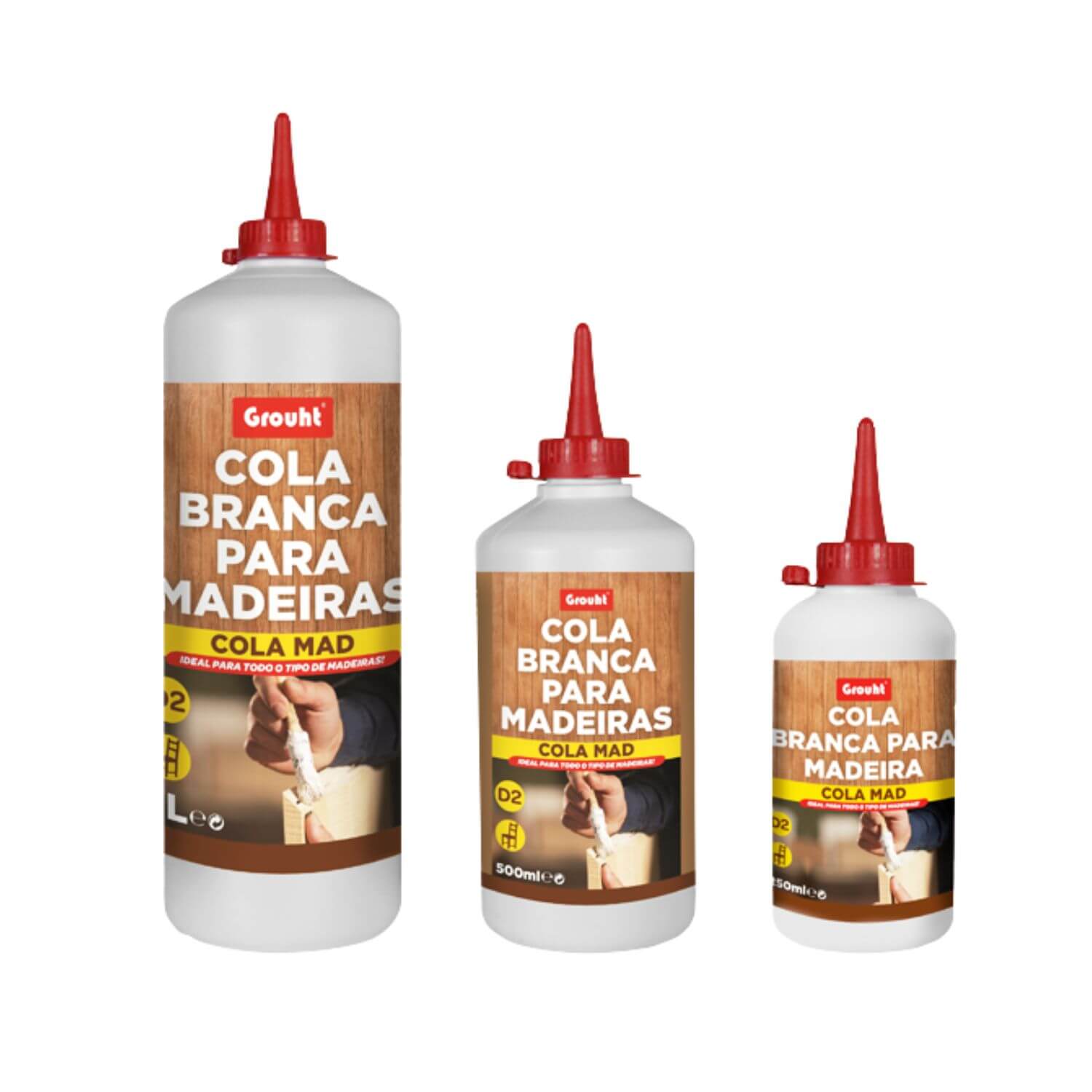 Cola Branca para Madeira | Grouht