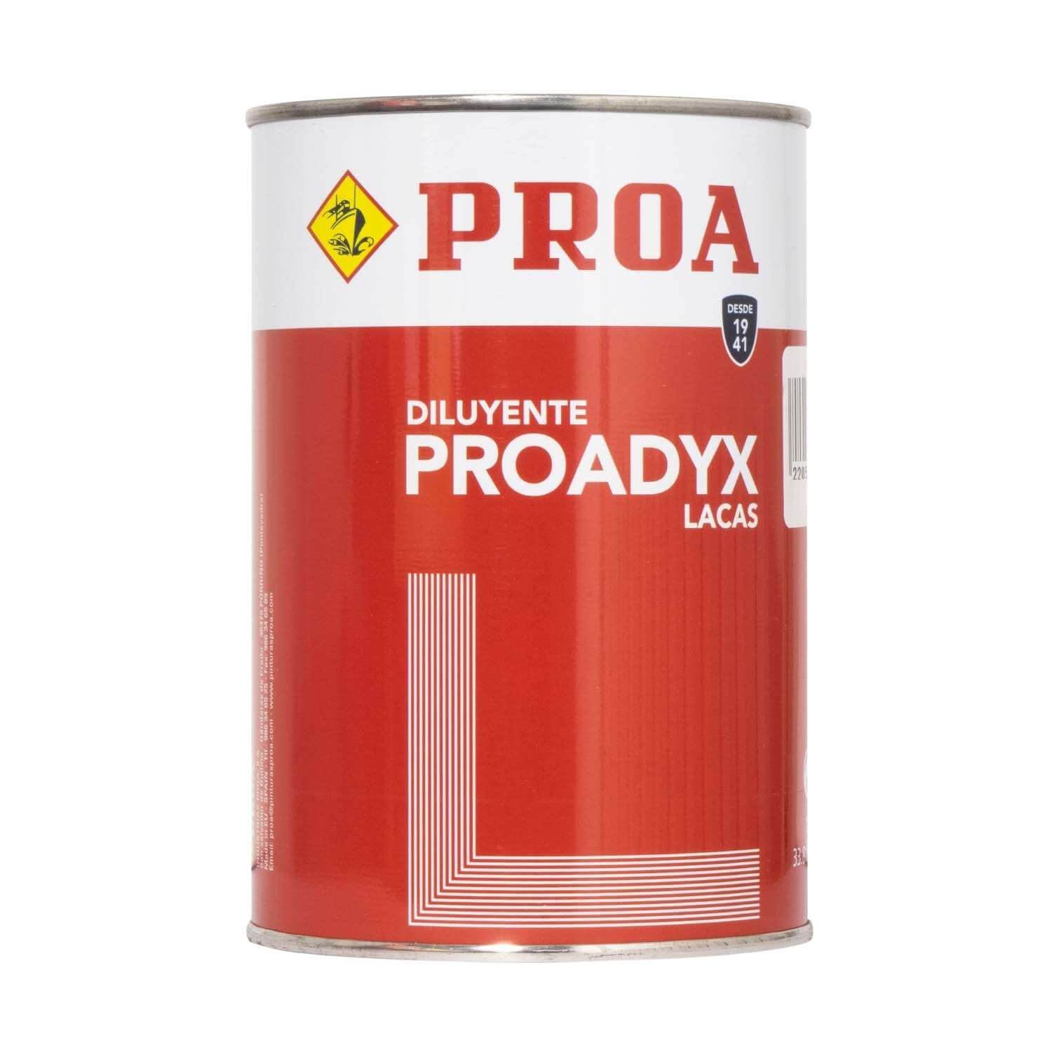 Diluente Proadyx Lacas | Pinturas Proa