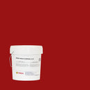 Lata do Epóxi Aquoso Icoproa da marca Pinturas Proa sobre um fundo vermelho.