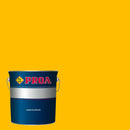 Embalagem do Esmalte Acrílico da Pinturas Proa sobre um fundo AMARELO.