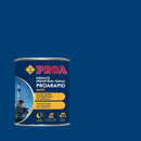 Embalagem do Esmalte Industrial Naval Proarapid MATE, da Pinturas Proa, sobre um fundo AZUL ELÉTRICO.