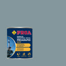 Embalagem do Esmalte Industrial Naval Proarapid MATE, da Pinturas Proa, sobre um fundo CINZENTO MÉDIO.