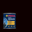 Embalagem do Esmalte Industrial Naval Proarapid MATE, da Pinturas Proa, sobre um fundo PRETO.
