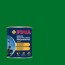 Embalagem do Esmalte Industrial Naval Proarapid MATE, da Pinturas Proa, sobre um fundo VERDE PRADO.