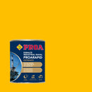 Embalagem do Esmalte Industrial Naval Proarapid Acetinado, da Pinturas Proa, sobre um fundo AMARELO.