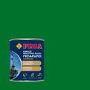 Embalagem do Esmalte Industrial Naval Proarapid Acetinado, da Pinturas Proa, sobre um fundo VERDE PRADO.