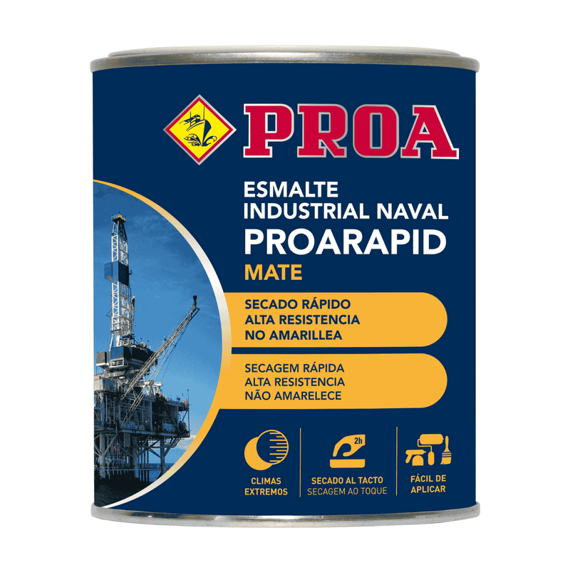 Lata de Esmalte Industrial Naval Proarapid, da Proa.