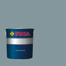 Lata do Esmalte Industrial de Secagem Rápida da Pinturas Proa sobre um fundo CINZENTO MÉDIO.