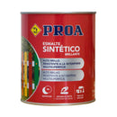 Embalagem do Esmalte Sintético Brilhante da marca Pinturas Proa, adequado para madeiras e ferro.