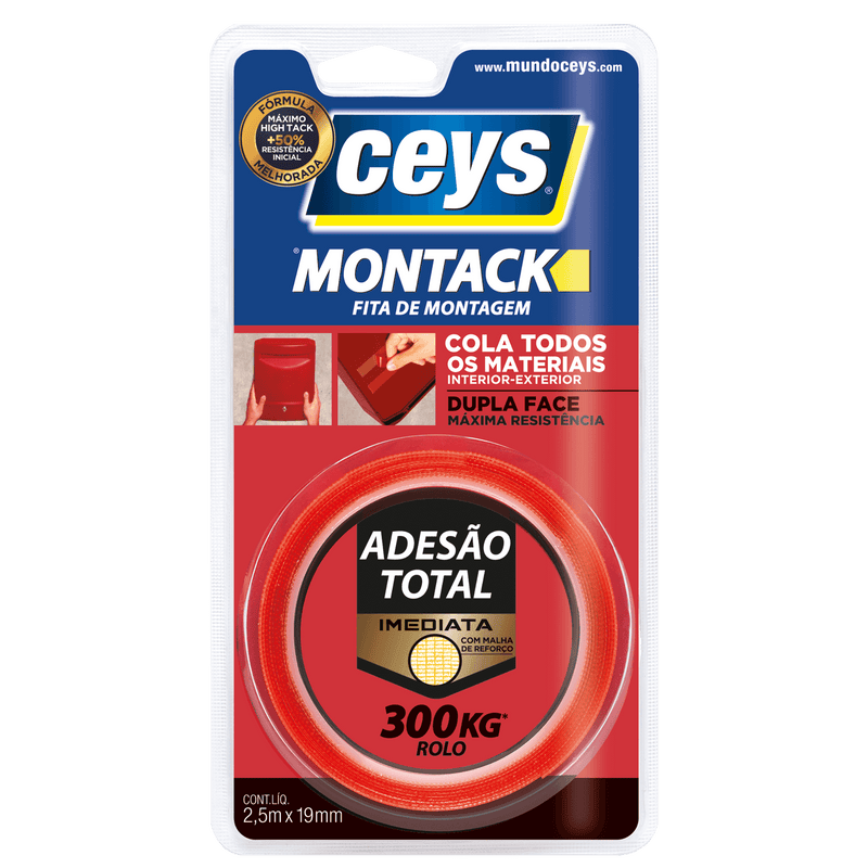 Fita de Montagem (Dupla Face) - Ceys Montack