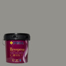 Embalagem da tinta para exteriores REVEPROA MATE SEDA sob um fundo que ilustra a cor GIJÓN do catálogo de cores para fachadas da marca Pinturas Proa.