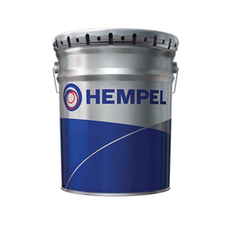 Lata de Hempalin Enamel 52140, uma tinta de acabamento da Hempel que pode ser adquirdia na Tintas e Pinturas, a melhor loja de tintas e acessórios de pintura de Viana do Castelo.