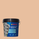 Lata do Impermeabilizante para Fachadas Proaflex da marca Pinturas Proa sobre um fundo de cor BAIONA.