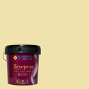 Embalagem da tinta para exteriores REVEPROA MATE SEDA sob um fundo que ilustra a cor LUARCA do catálogo de cores para fachadas da marca Pinturas Proa.