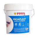 Embalagem da massa de reparação de exteriores, também conhecida por Proaplast, da marca Pinturas Proa.