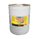 Embalagem de 20 litros do óleo de base solvente para decks de madeira, incolor.