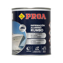 Lata do primário com alumínio da marca Pinturas Proa, uma camada intermédia pré-antifouling também conhecida como SilverProa.