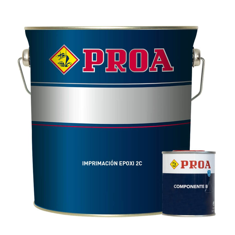 Embalagem do Primário Epóxi 2K da marca Pinturas Proa. Este produto também é conhecido no mercado por Icoproa Primário Epóxi.