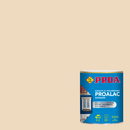 Lata de Proalac, o esmalte de laca de poliuretano da Pinturas Proa, sobre um fundo MARFIM, RAL 1015.