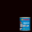 Lata de Proalac, o esmalte de laca de poliuretano da Pinturas Proa, sobre um fundo PRETO.