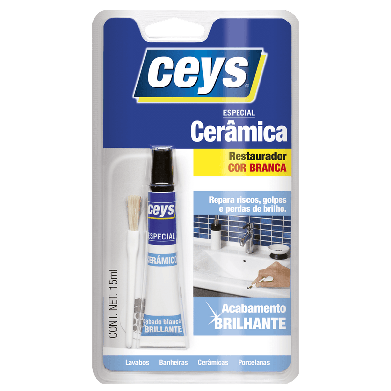 Embalagem do reparador de cerâmica da Ceys.