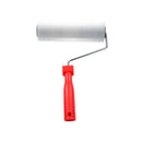 Rolos de pintura autonivelantes com armação e carga com picos de plástico.