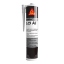 Cartucho de Sikaflex 529 AT, um selante projetável que pode ser aplicado em cordão ou em spray. Trata-se de um impermeabilizante híbrido da marca Sika.