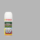 Lata de Spray Galvaproa sobre um fundo ALUMÍNIO. O Spray Galvaproa é um esmalte de aplicação direta sobre o metal galvanizado.