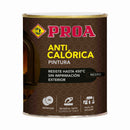 Lata da Tinta Anticalórica Preta, um esmalte para altas temperaturas da marca Pinturas Proa.