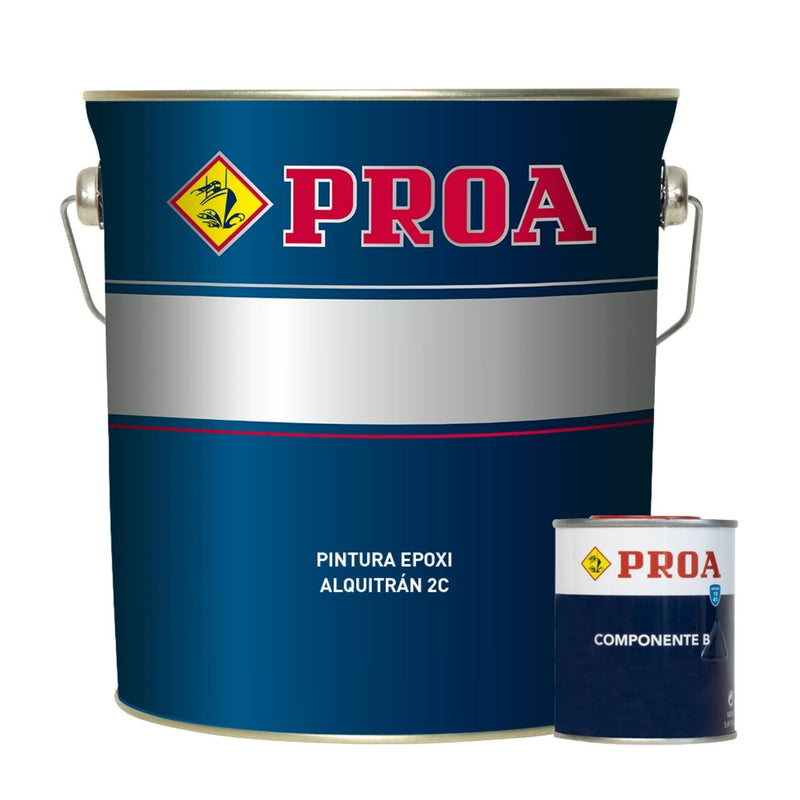 Embalagem da Tinta Epóxi-Alcatrão da marca Pinturas Proa.
