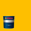Embalagem da tinta monocomponente para pavimentos da marca Pinturas proa, sobre um fundo de cor AMARELO.
