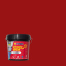 Embalagem da Tinta para Pavimentos Desportivos sobre um fundo de cor VERMELHO.