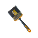 Trinchas de pintura Euro Amarelas da Rigo. Tratam-se de trinchas de cor amarela e cerdas pretas.