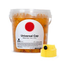 Balde com 120 unidades de difusores Universal Cap da Montana Colors.