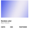 Catálogo de cores do Spray Efeito Metalizado: Azul Escuro