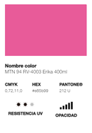 Catálogo de Cores do Spray Montana 94: erika.