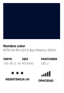 Catálogo de Cores do Spray Montana 94: azul marinho.